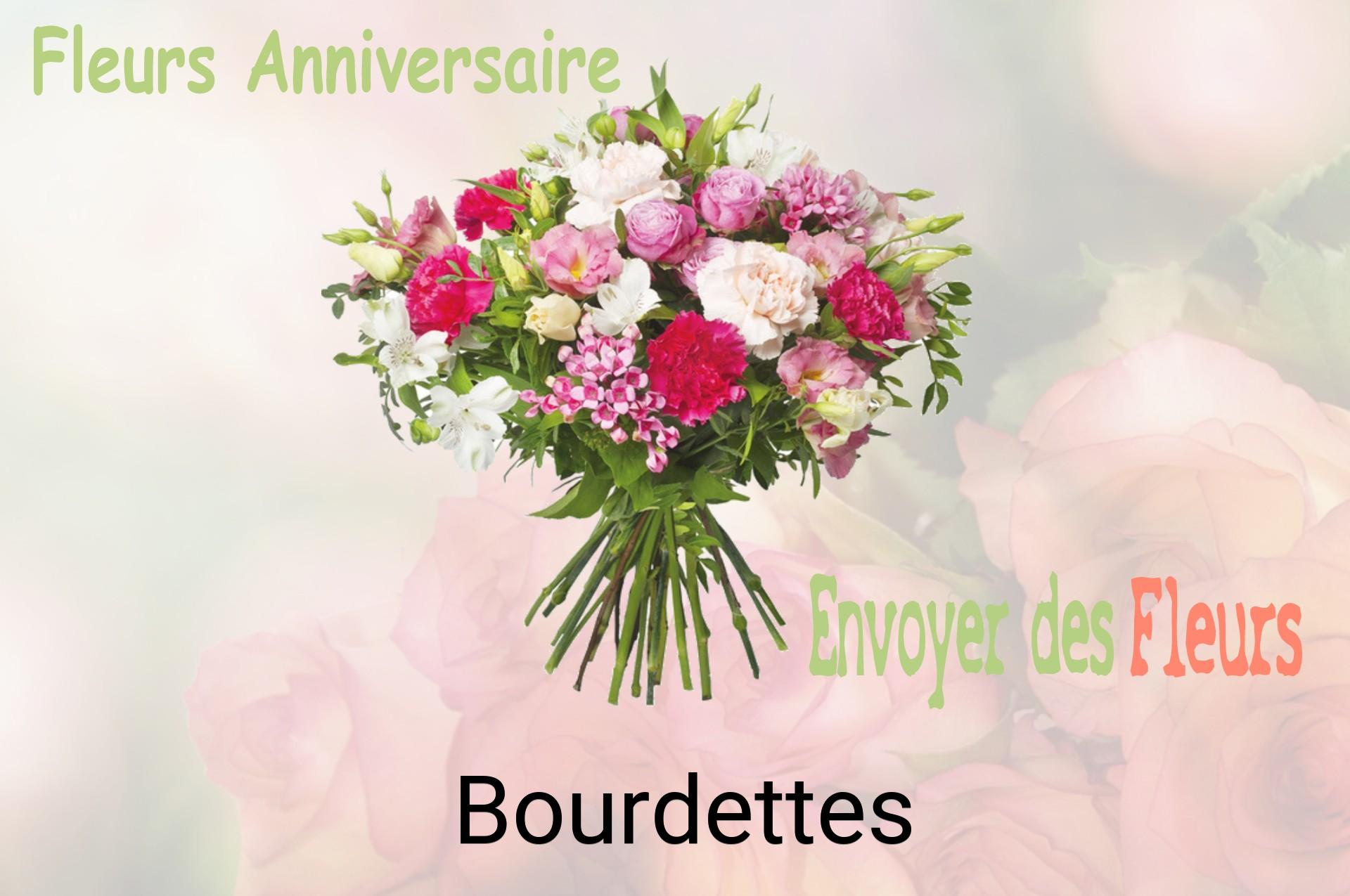Bouquet de fleurs d’anniversaire livré à Bourdettes